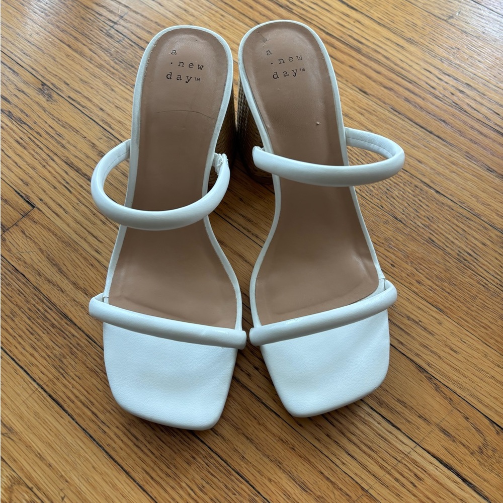 A New Day White Heels
